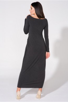 Sukienka Model T143 Dark Grey - Tessita Tessita