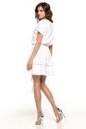 Sukienka Model T267/1 White - Tessita Tessita Sukienka Model T267/1 White - Tessita Tessita