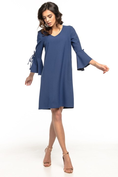 Sukienka Model T273/4 Navy - Tessita Tessita Sukienka Model T273/4 Navy - Tessita Tessita