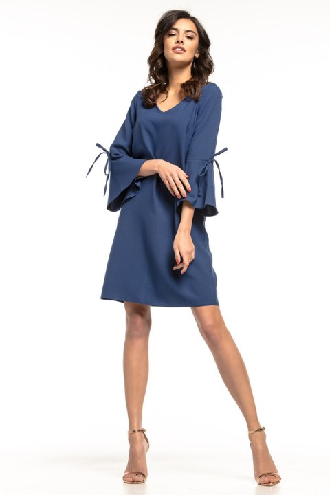 Sukienka Model T273/4 Navy - Tessita Tessita Sukienka Model T273/4 Navy - Tessita Tessita