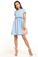 Sukienka Model T306/9 Light Blue - Tessita Tessita Sukienka Model T306/9 Light Blue - Tessita Tessita