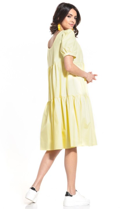 Sukienka Model T338/2 Yellow - Tessita Tessita Sukienka Model T338/2 Yellow - Tessita Tessita