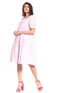 Sukienka Model T338/3 Pink - Tessita Tessita Sukienka Model T338/3 Pink - Tessita Tessita