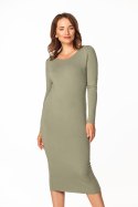 Sukienka Model T365/9 Khaki - Tessita Tessita Sukienka Model T365/9 Khaki - Tessita Tessita