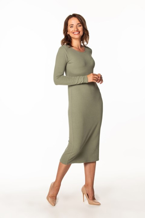 Sukienka Model T365/9 Khaki - Tessita Tessita Sukienka Model T365/9 Khaki - Tessita Tessita
