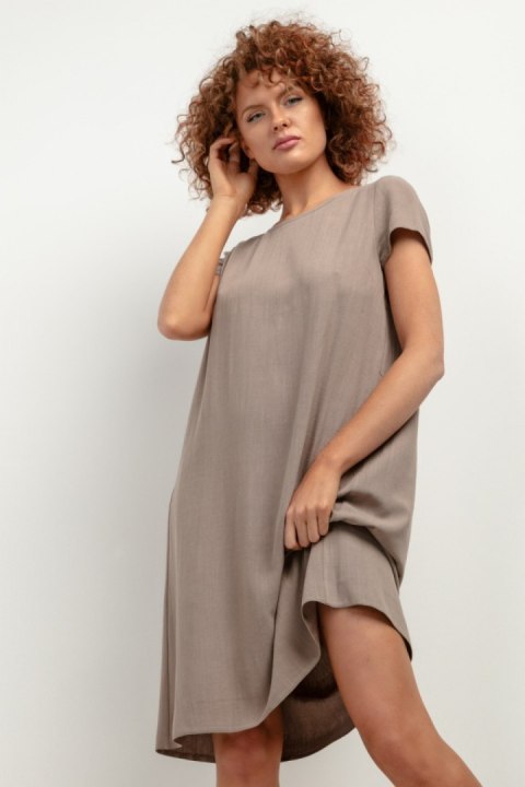 Sukienka Model T403 Mocca - Tessita Tessita Sukienka Model T403 Mocca - Tessita Tessita