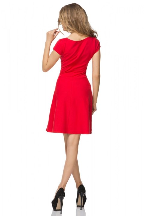 Sukienka model T184/2 Red - Tessita Tessita Sukienka model T184/2 Red - Tessita Tessita