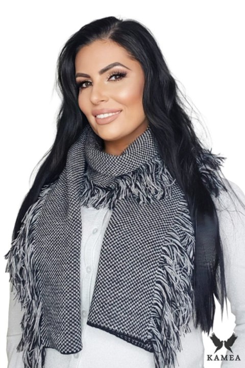 ALDURA SZALIK damski kolor czarny - Kamea Kamea ALDURA SZALIK damski kolor czarny - Kamea Kamea