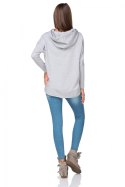 Bluza Damska Model T190/2 Light Grey - Tessita Tessita Bluza Damska Model T190/2 Light Grey - Tessita Tessita