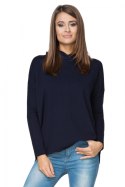 Bluza Damska Model T190/3 Navy - Tessita Tessita Bluza Damska Model T190/3 Navy - Tessita Tessita
