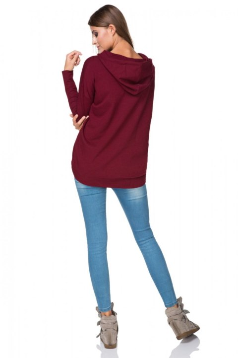 Bluza Damska Model T190/4 Bordo - Tessita Tessita Bluza Damska Model T190/4 Bordo - Tessita Tessita