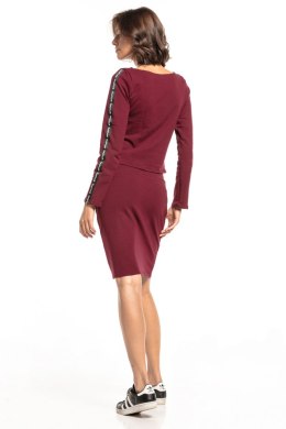 Bluza Damska Model T328/8 Bordo - Tessita Tessita