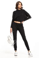Bluza Damska Model T331/7 Black - Tessita Tessita Bluza Damska Model T331/7 Black - Tessita Tessita