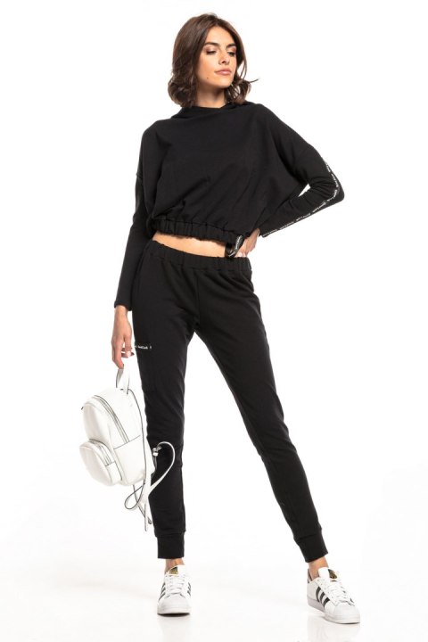 Bluza Damska Model T331/7 Black - Tessita Tessita Bluza Damska Model T331/7 Black - Tessita Tessita