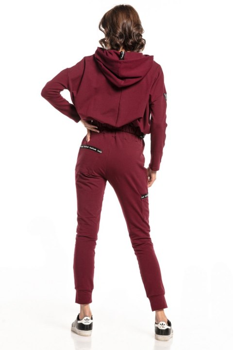 Bluza Damska Model T331/8 Bordo - Tessita Tessita Bluza Damska Model T331/8 Bordo - Tessita Tessita