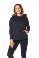 Bluza Damska Model T371/4 Navy - Tessita Tessita Bluza Damska Model T371/4 Navy - Tessita Tessita