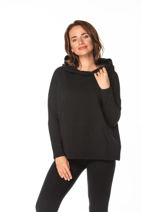 Bluza Damska Model T371/7 Black - Tessita Tessita Bluza Damska Model T371/7 Black - Tessita Tessita