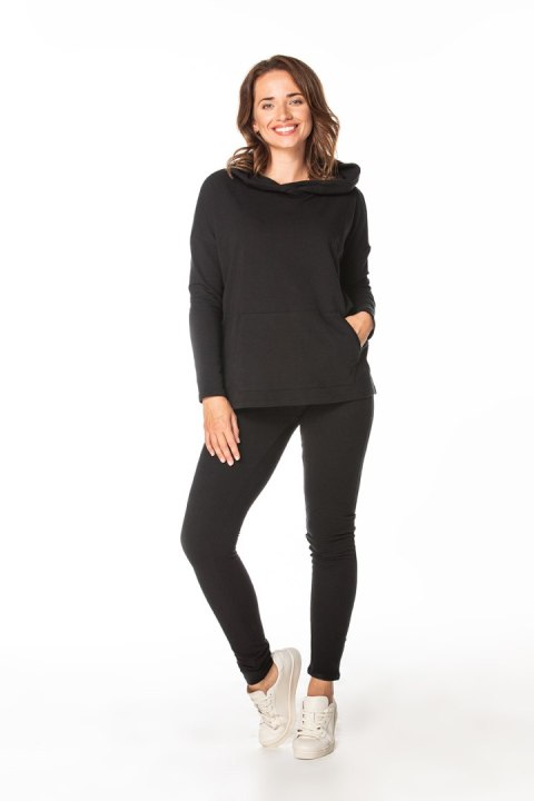 Bluza Damska Model T371/7 Black - Tessita Tessita Bluza Damska Model T371/7 Black - Tessita Tessita