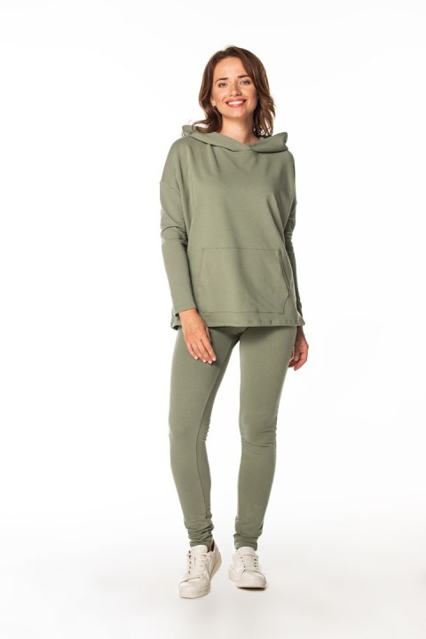Bluza Damska Model T371/9 Khaki - Tessita Tessita Bluza Damska Model T371/9 Khaki - Tessita Tessita