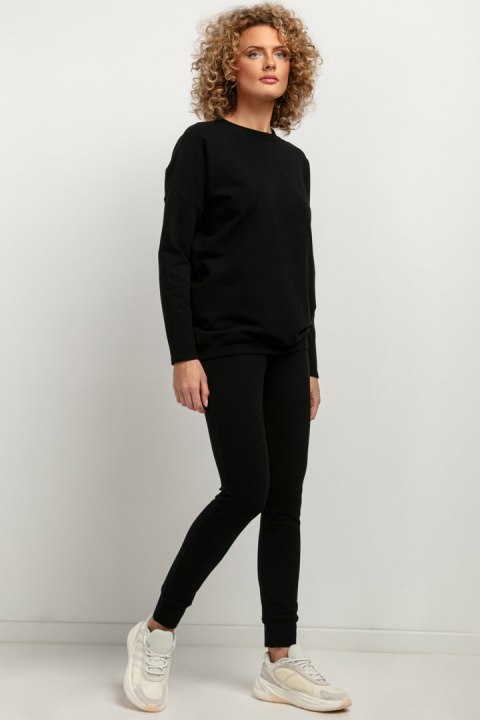 Bluza Damska Model T381/7 Black - Tessita Tessita Bluza Damska Model T381/7 Black - Tessita Tessita