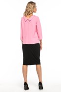 Bluzka Model T243/2 Pink - Tessita Tessita Bluzka Model T243/2 Pink - Tessita Tessita