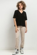 Bluzka Model T393/7 Black - Tessita Tessita Bluzka Model T393/7 Black - Tessita Tessita
