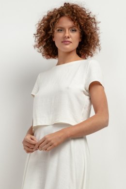 Bluzka Model T401 White Sand - Tessita Tessita