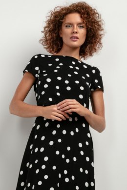 Bluzka ModelT408 Białe grochy - Tessita Tessita