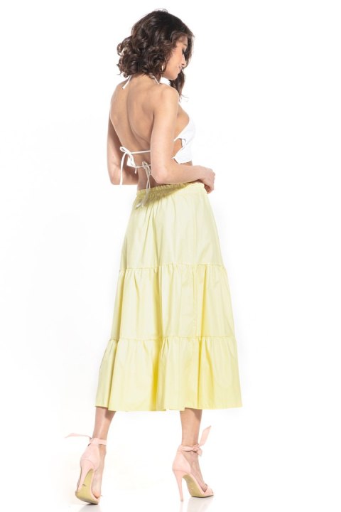 Spódnica Model T339/2 Yellow - Tessita Tessita Spódnica Model T339/2 Yellow - Tessita Tessita