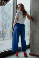 Spodnie Damskie Model T375/4 Navy - Tessita Tessita Spodnie Damskie Model T375/4 Navy - Tessita Tessita