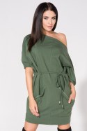 Sukienka Model T155 Green - Tessita Tessita Sukienka Model T155 Green - Tessita Tessita