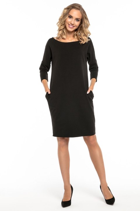 Sukienka Model T247/1 Black - Tessita Tessita Sukienka Model T247/1 Black - Tessita Tessita