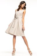 Sukienka Model T280/2 Light Grey - Tessita Tessita Sukienka Model T280/2 Light Grey - Tessita Tessita