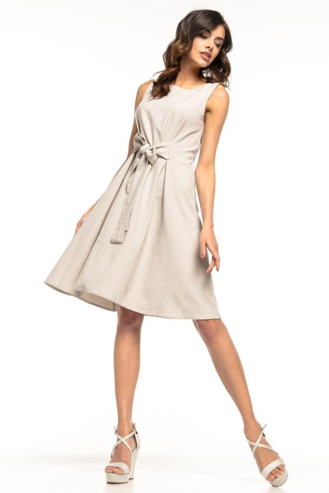 Sukienka Model T280/2 Light Grey - Tessita Tessita Sukienka Model T280/2 Light Grey - Tessita Tessita