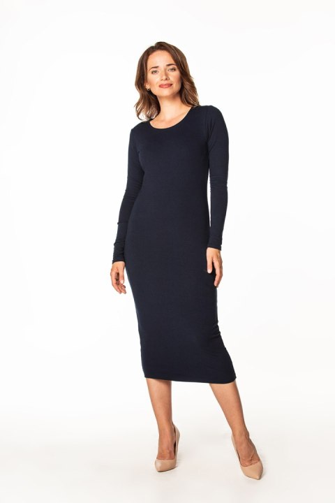 Sukienka Model T365/4 Navy - Tessita Tessita Sukienka Model T365/4 Navy - Tessita Tessita