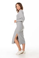 Sukienka Model T367/2 Light Grey - Tessita Tessita Sukienka Model T367/2 Light Grey - Tessita Tessita