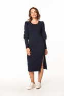 Sukienka Model T367/4 Navy - Tessita Tessita Sukienka Model T367/4 Navy - Tessita Tessita