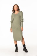 Sukienka Model T367/9 Khaki - Tessita Tessita Sukienka Model T367/9 Khaki - Tessita Tessita