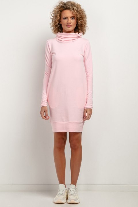 Sukienka Model T376/4 Light Pink - Tessita Tessita Sukienka Model T376/4 Light Pink - Tessita Tessita