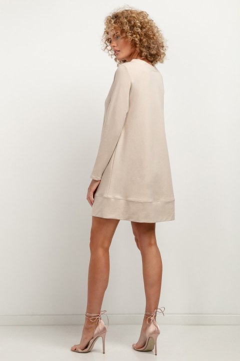 Sukienka Model T378/3 Light Beige - Tessita Tessita Sukienka Model T378/3 Light Beige - Tessita Tessita