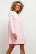 Sukienka Model T378/4 Light Pink - Tessita Tessita Sukienka Model T378/4 Light Pink - Tessita Tessita