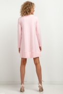 Sukienka Model T378/4 Light Pink - Tessita Tessita Sukienka Model T378/4 Light Pink - Tessita Tessita