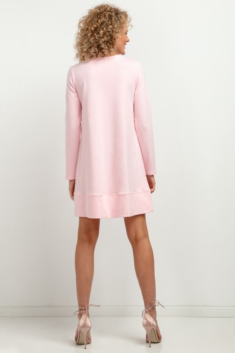 Sukienka Model T378/4 Light Pink - Tessita Tessita Sukienka Model T378/4 Light Pink - Tessita Tessita