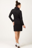 Sukienka model Kaja Dark Gray/Coral - Tessita Tessita Sukienka model Kaja Dark Gray/Coral - Tessita Tessita