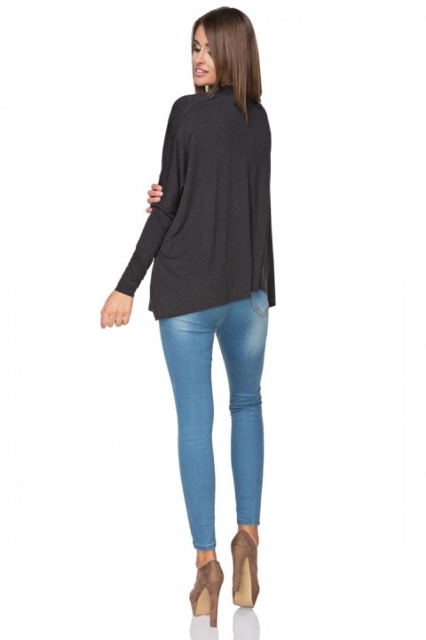 Sweter Damski Model T197/1 Dark Grey - Tessita Tessita Sweter Damski Model T197/1 Dark Grey - Tessita Tessita
