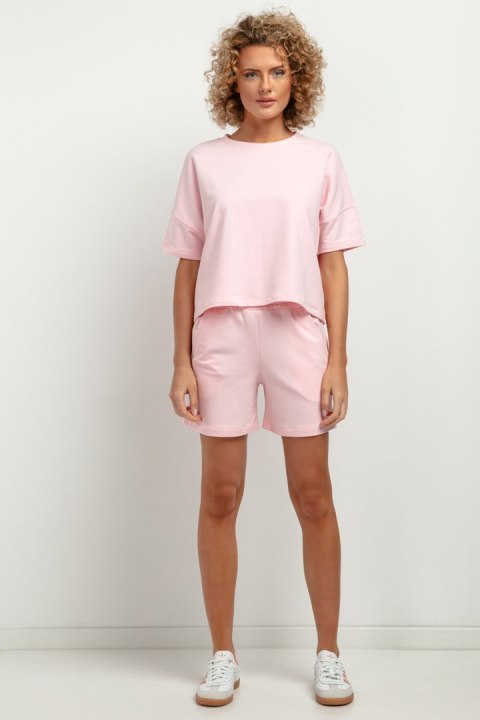 Szorty Damskie Model T385/4 Light Pink - Tessita Tessita Szorty Damskie Model T385/4 Light Pink - Tessita Tessita