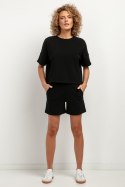 Szorty Damskie Model T385/7 Black - Tessita Tessita Szorty Damskie Model T385/7 Black - Tessita Tessita