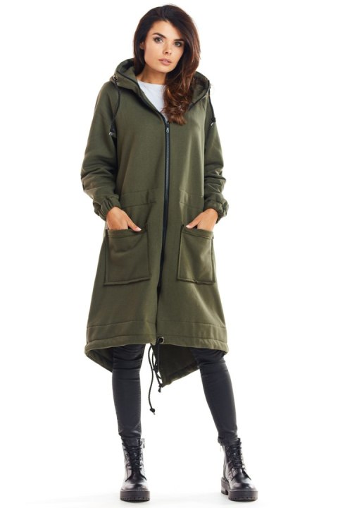 Bluza Damska Model M220 Khaki - Infinite You Infinite You Bluza Damska Model M220 Khaki - Infinite You Infinite You