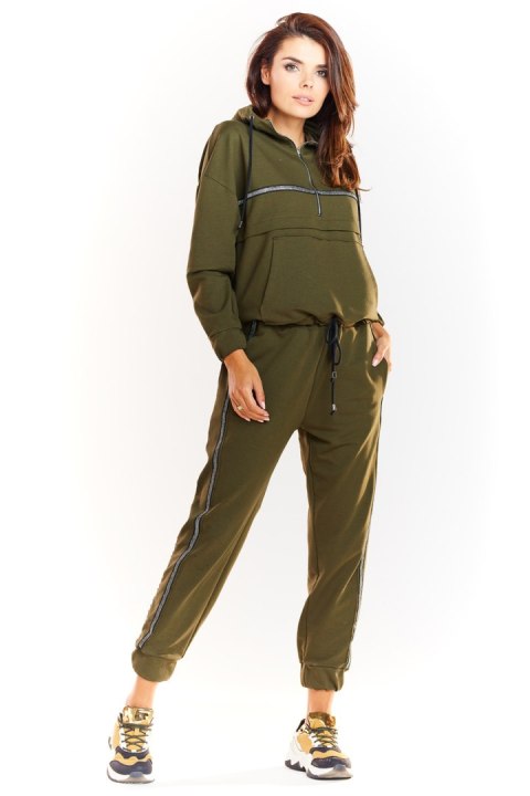 Bluza Damska Model M228 Khaki - Infinite You Infinite You Bluza Damska Model M228 Khaki - Infinite You Infinite You