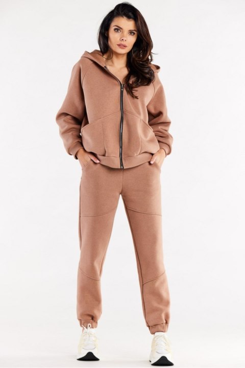Bluza Damska Model M324 Beige - Infinite You Infinite You Bluza Damska Model M324 Beige - Infinite You Infinite You